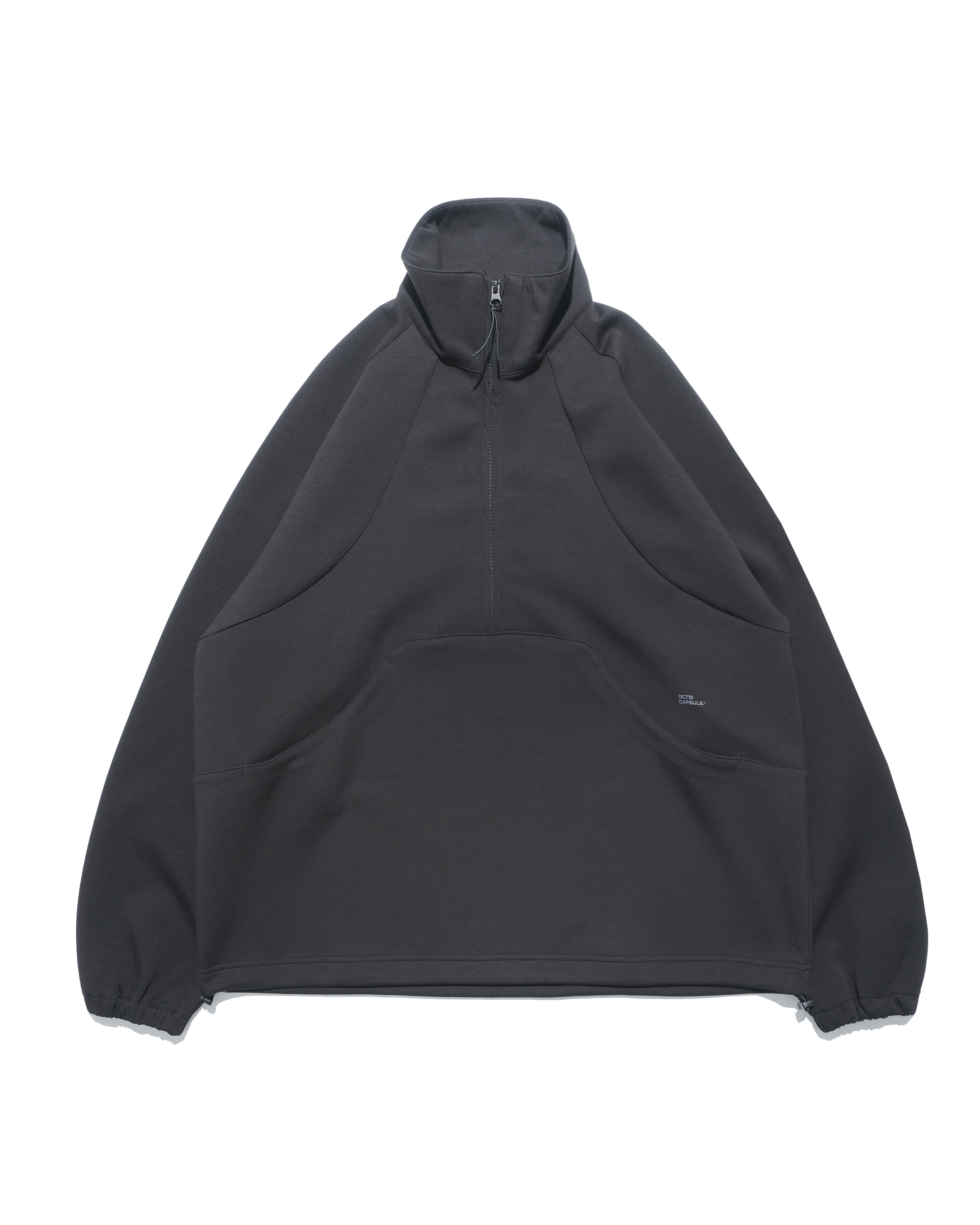 Octo Gambol A25-C02-H Shifted Arc Pullover - Black