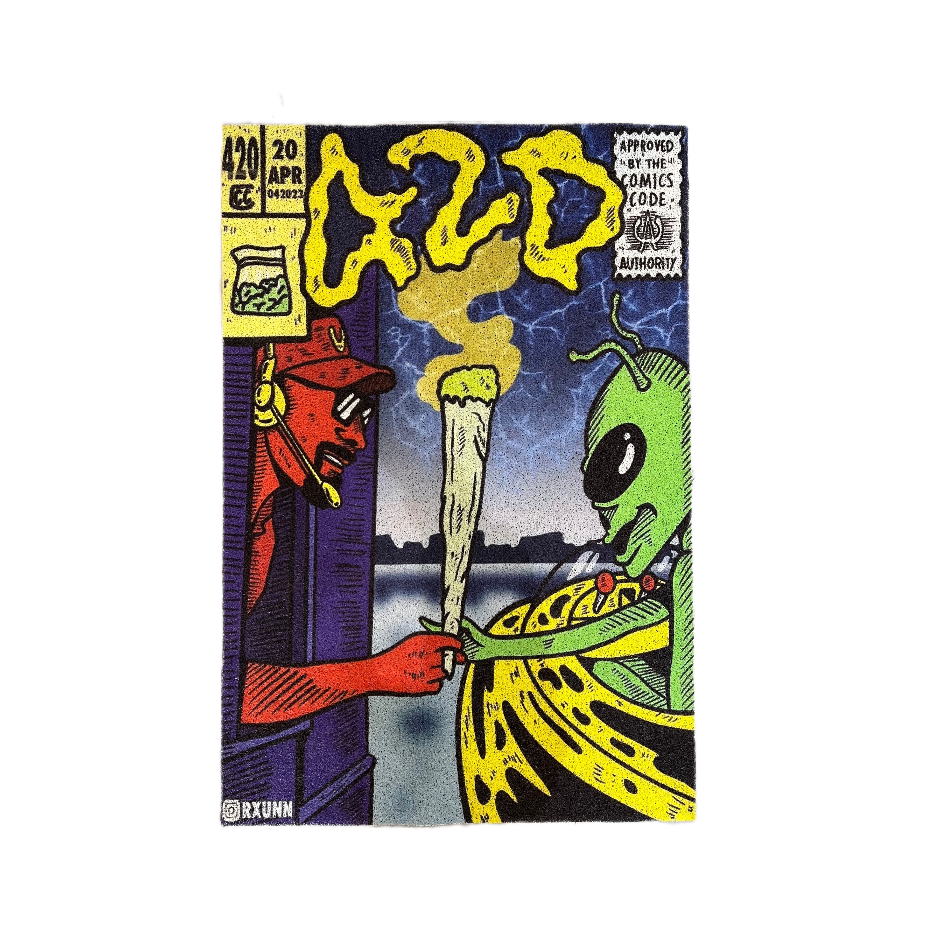 Rxunn - 420 Chronicles rug 地墊