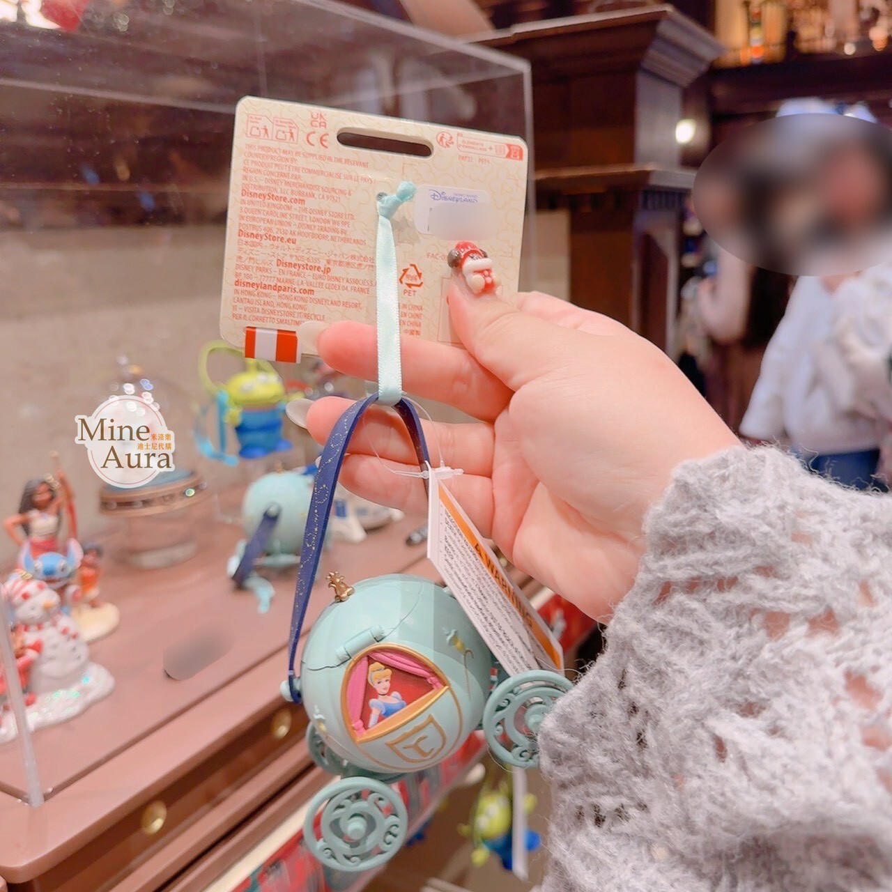 聖誕節系列 仙杜瑞拉 南瓜馬車 造型 聖誕樹 掛飾 仙履奇緣 -香港迪士尼樂園