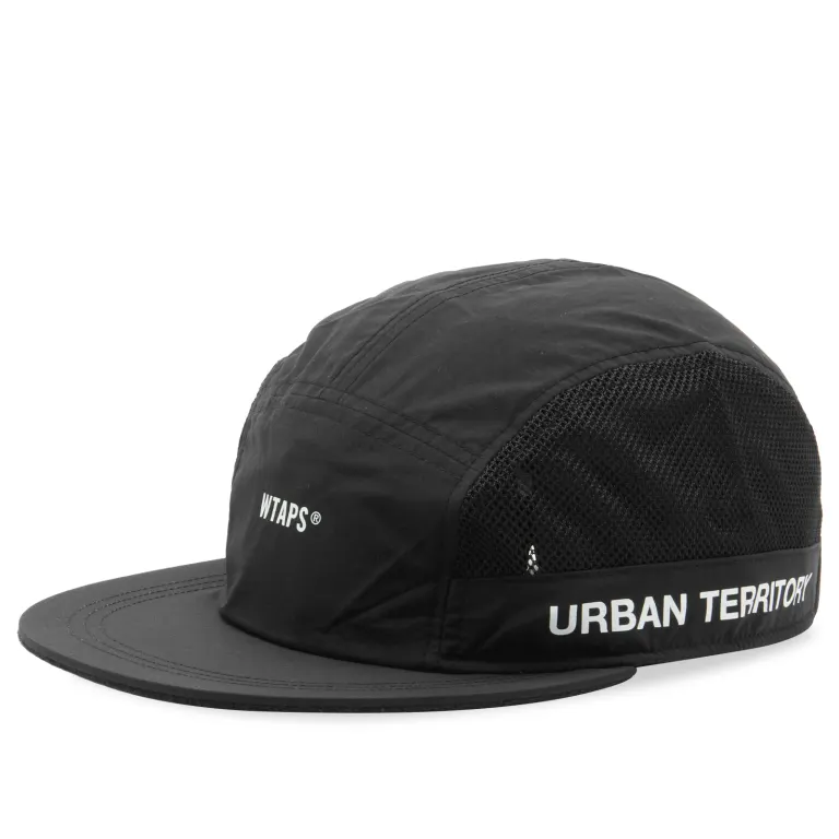 WTAPS Pertex Logo 5 Panel - Black | 251HCDT-HT10
