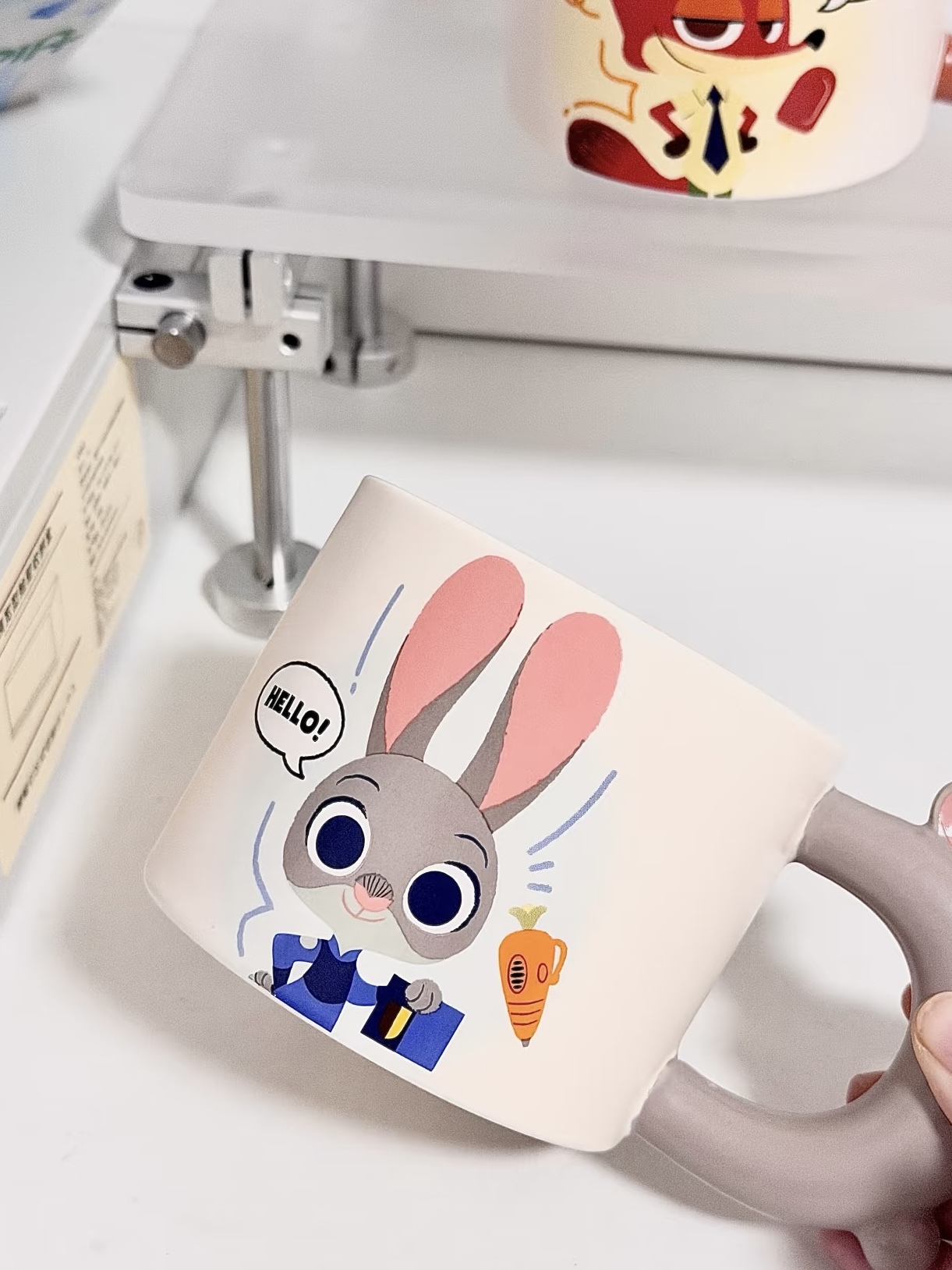 迪士尼 官方授權 DISNEY Zootopia 2 動物方城市2 茱蒂 尼克 咖啡杯 馬克杯 陶瓷杯 / 預購