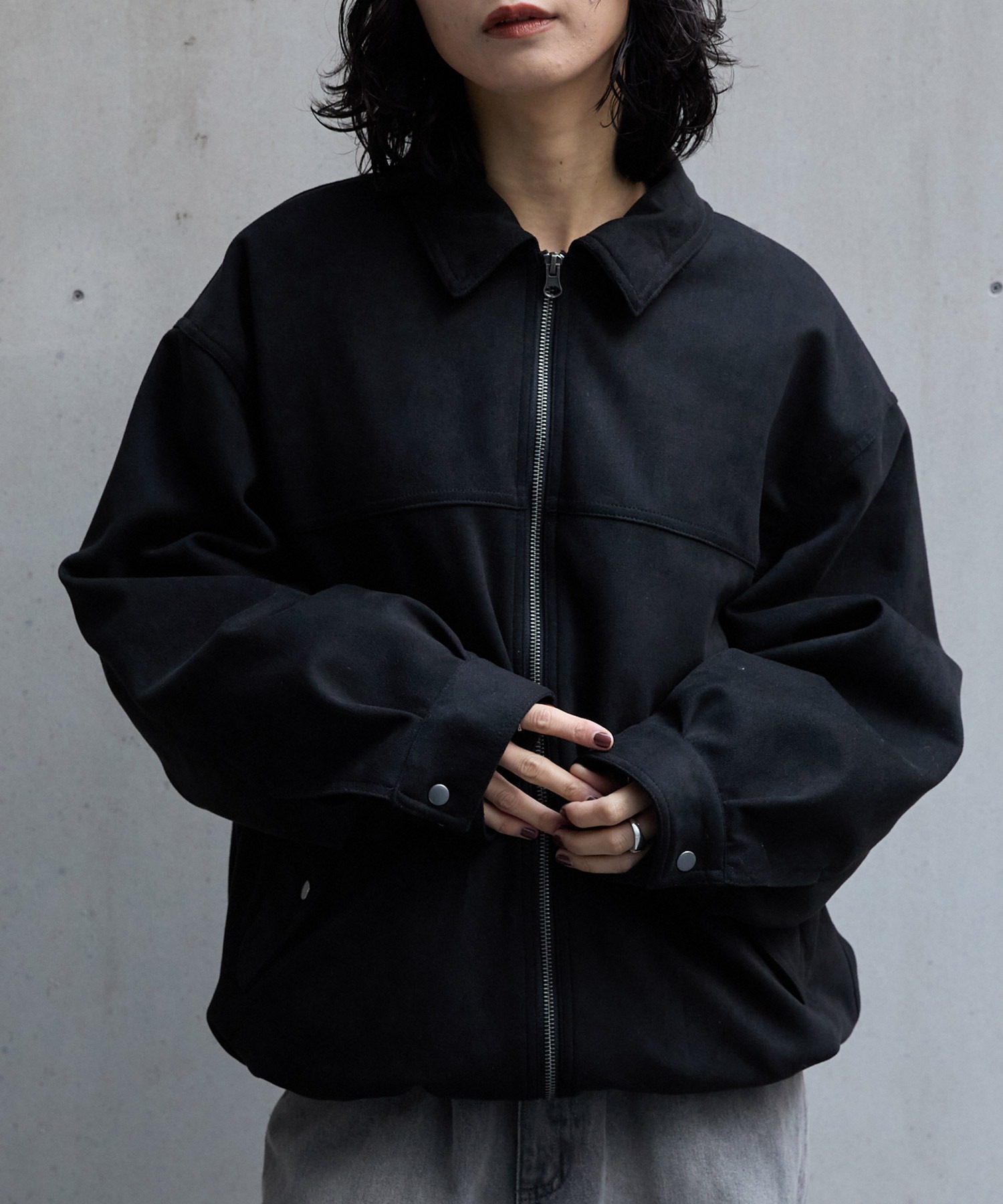 <下殺3折🔥>日本 Mono Mart 翻領 磨毛 抽繩 飛行夾克 外套 四色