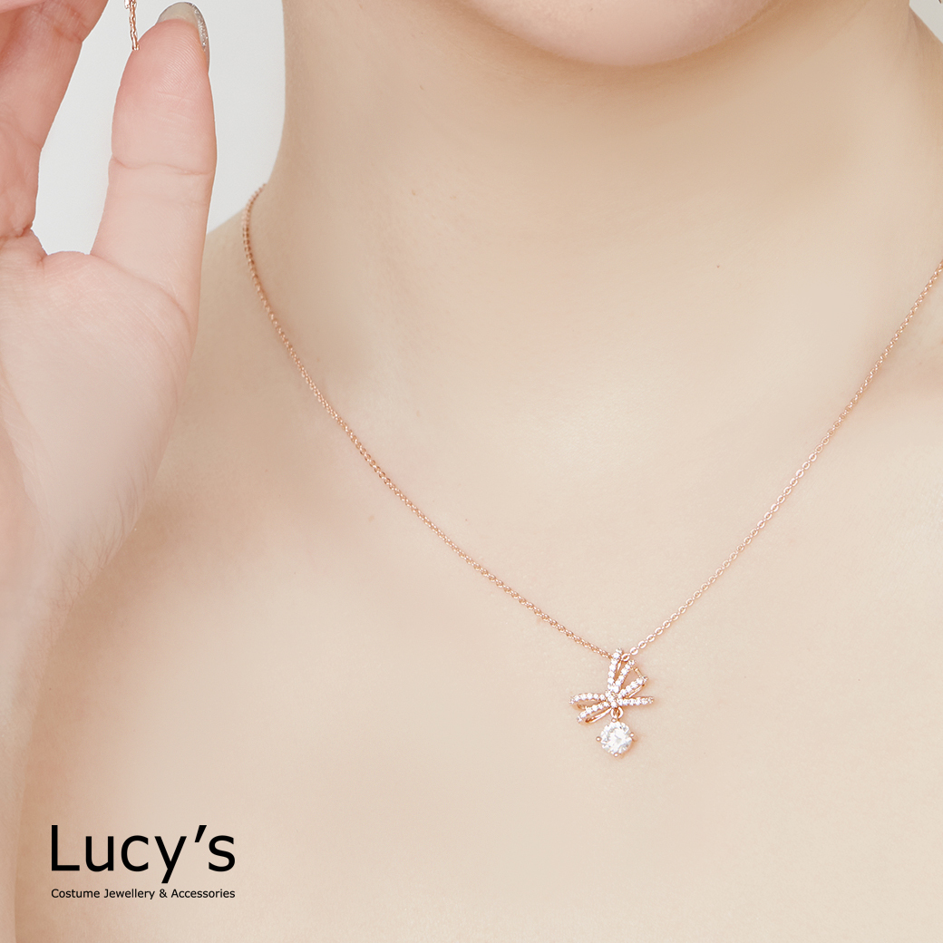 光點禮結 項鍊 (二色) (125043/125044)