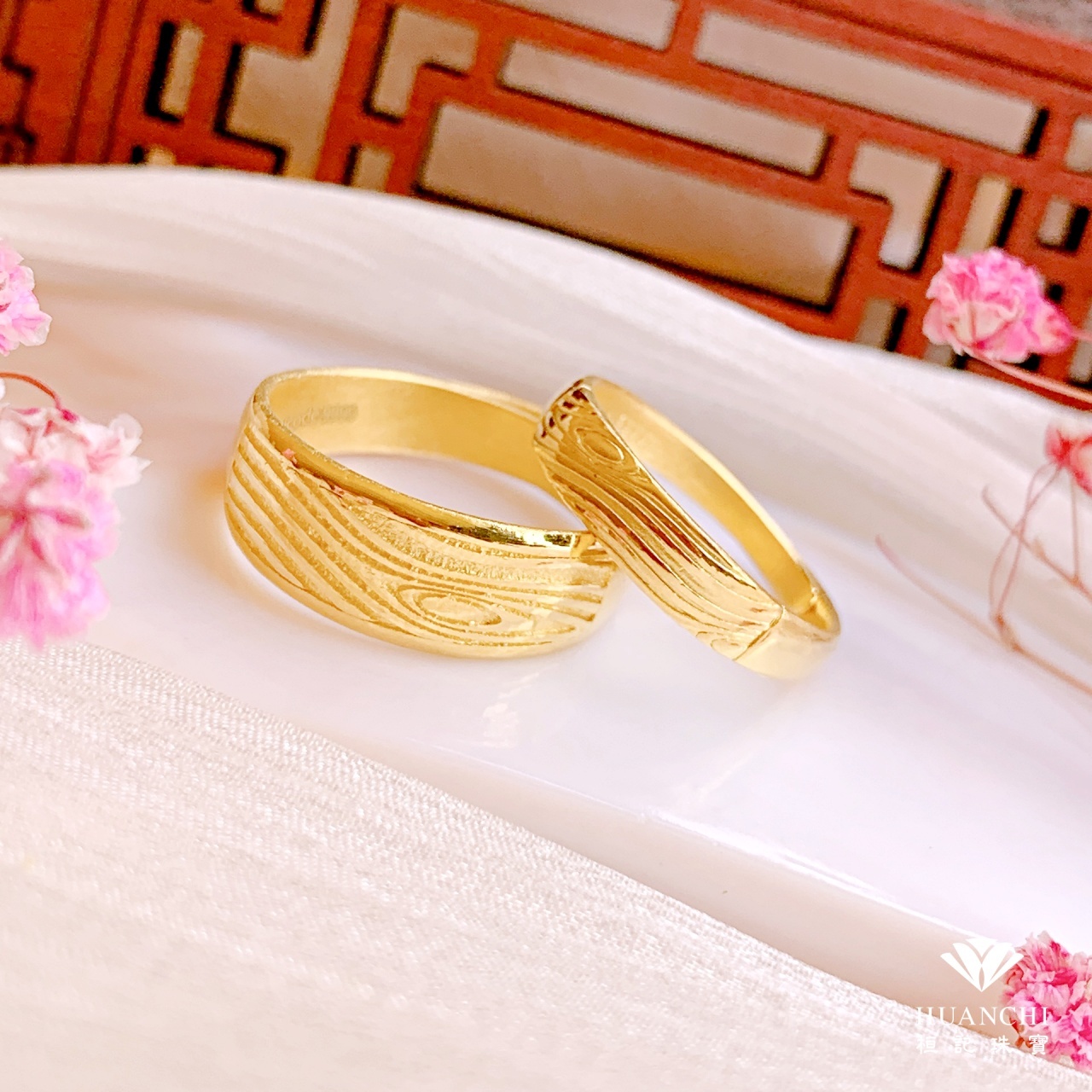 愛情年輪 情侶對戒/黃金對戒