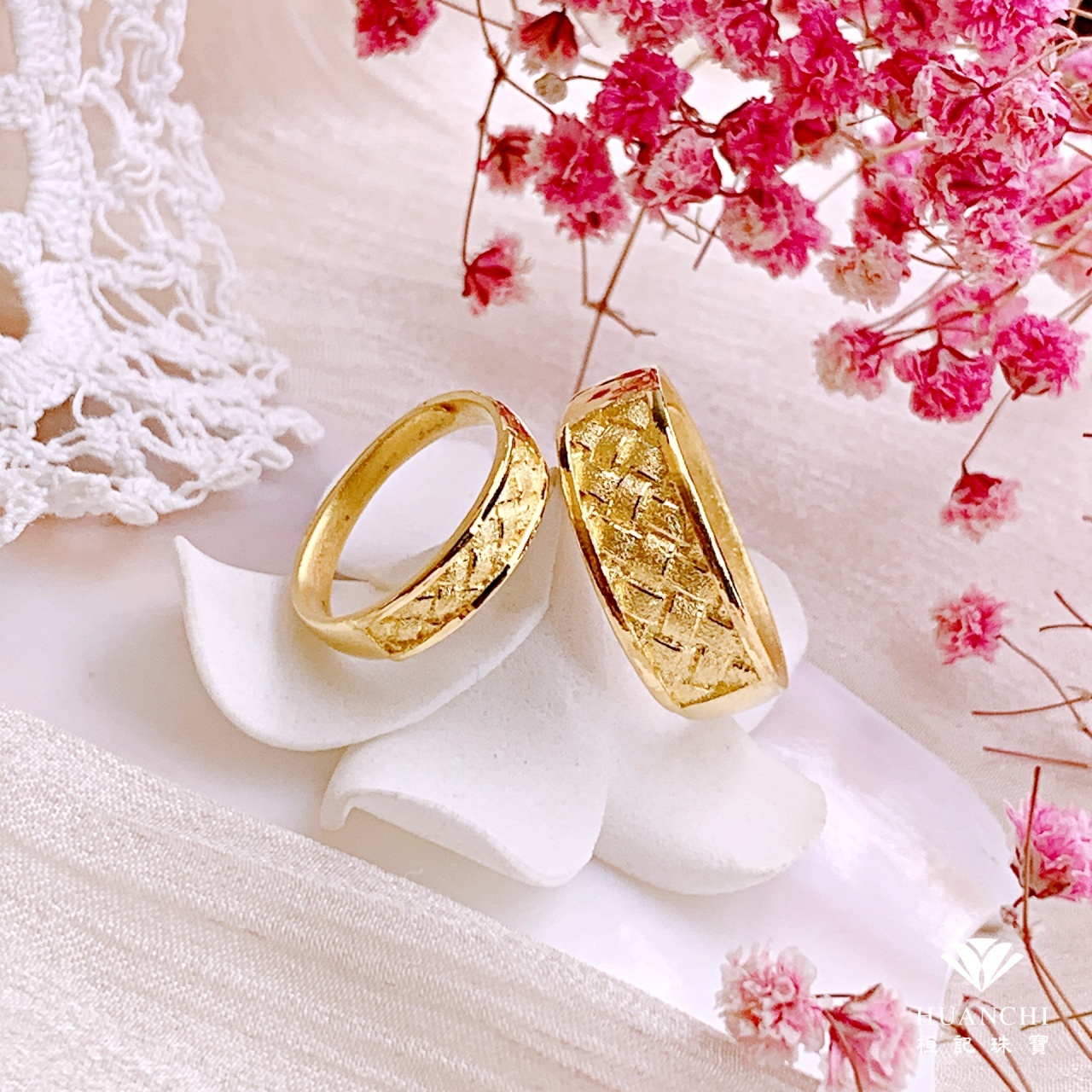 編織未來 情侶對戒/黃金對戒