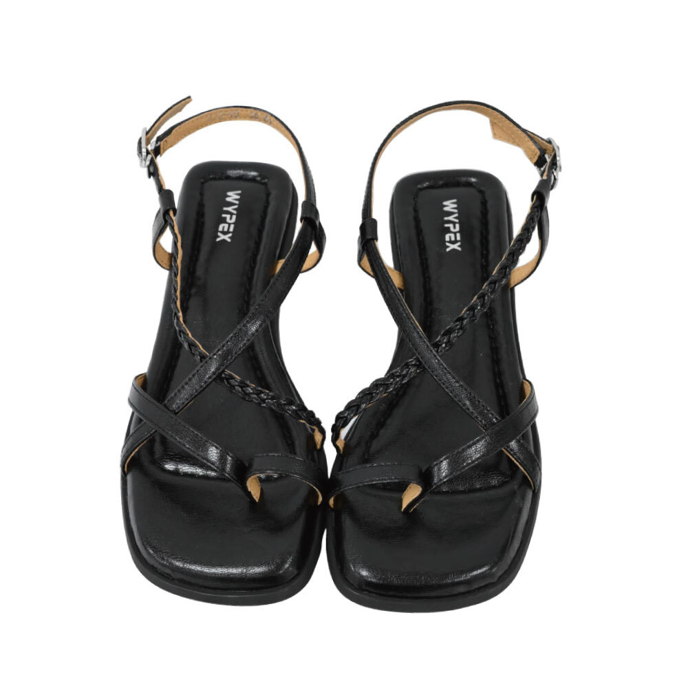 (現+預) 度假套趾低跟涼鞋 -2色