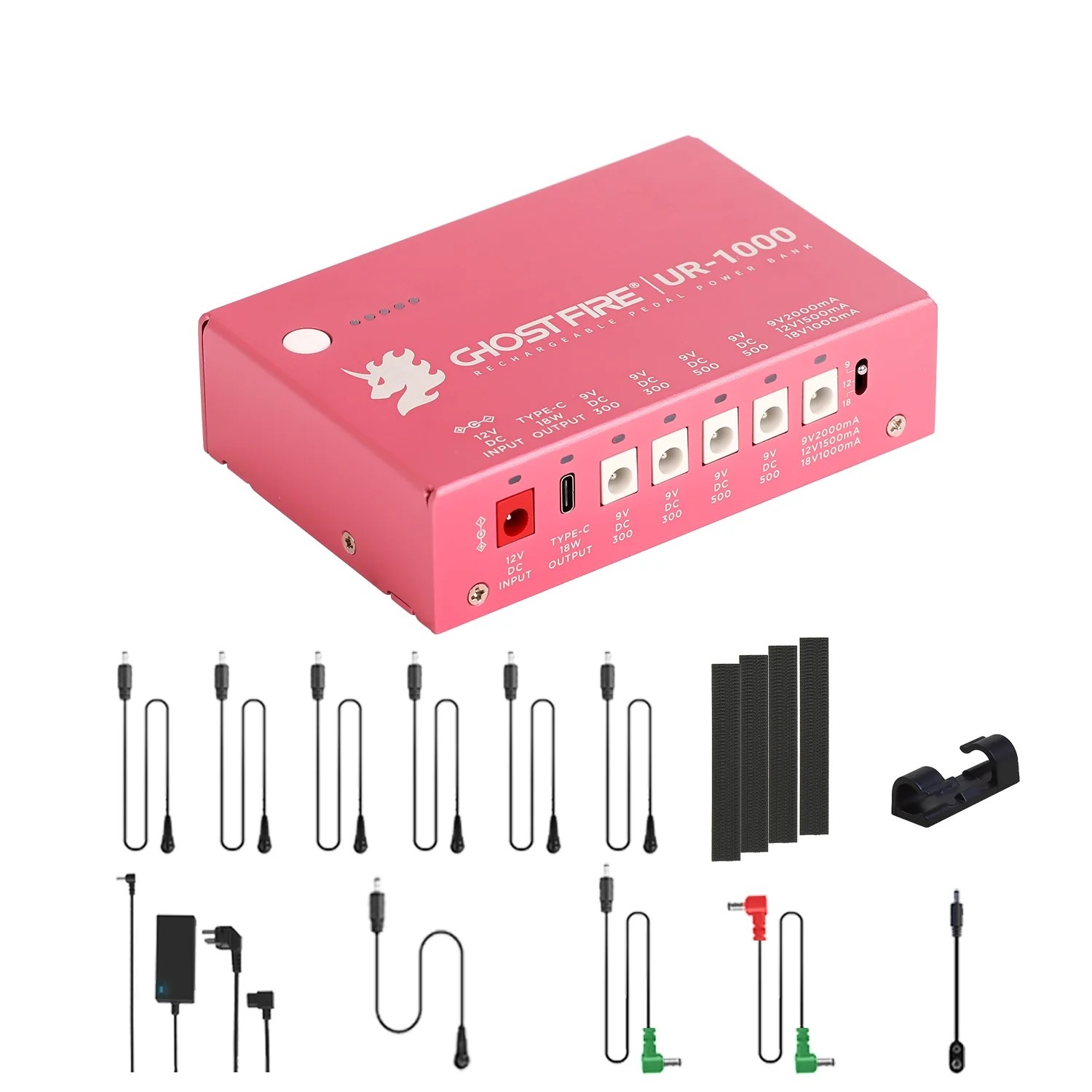 GHOST FIRE GHOST FIRE UR-1000 五路組 充電電供 TYPE-C 第 2 張圖片｜三峽效果器