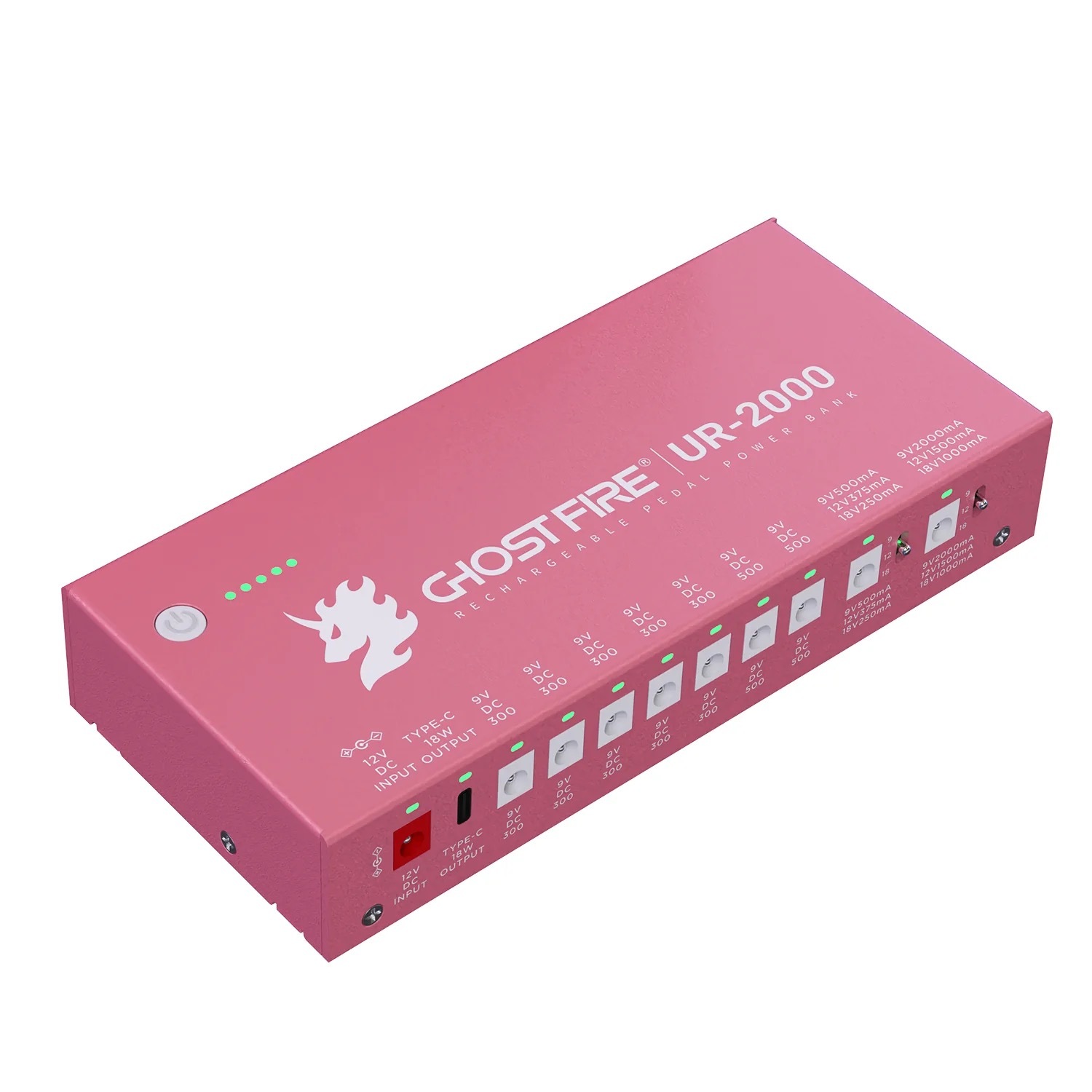 GHOST FIRE GHOST FIRE UR-2000 7+2 組路充電電供 TYPE-C — 三峽效果器