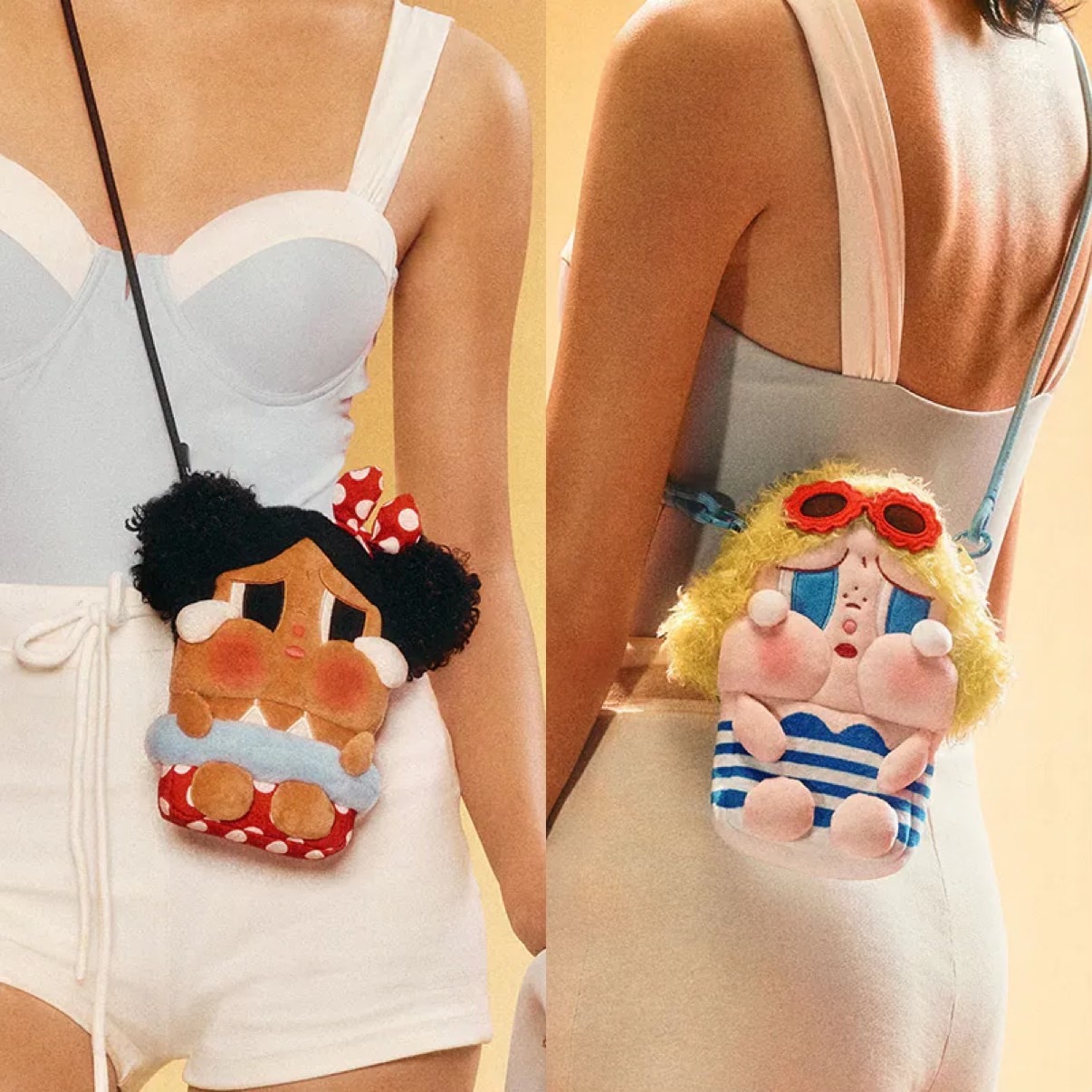 POP MART 泡泡瑪特 CRYBABY Vacation Mode On系列 MINI斜挎包 (2colors)