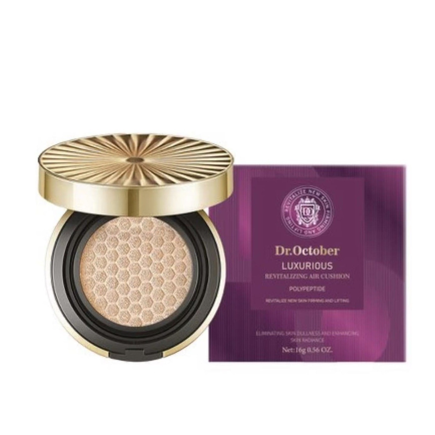 【買1送1】Dr.October 玻色因臻奢氣墊霜 SPF50 PA+++ (16g + 1個替換芯) (EXP: 2028.10)