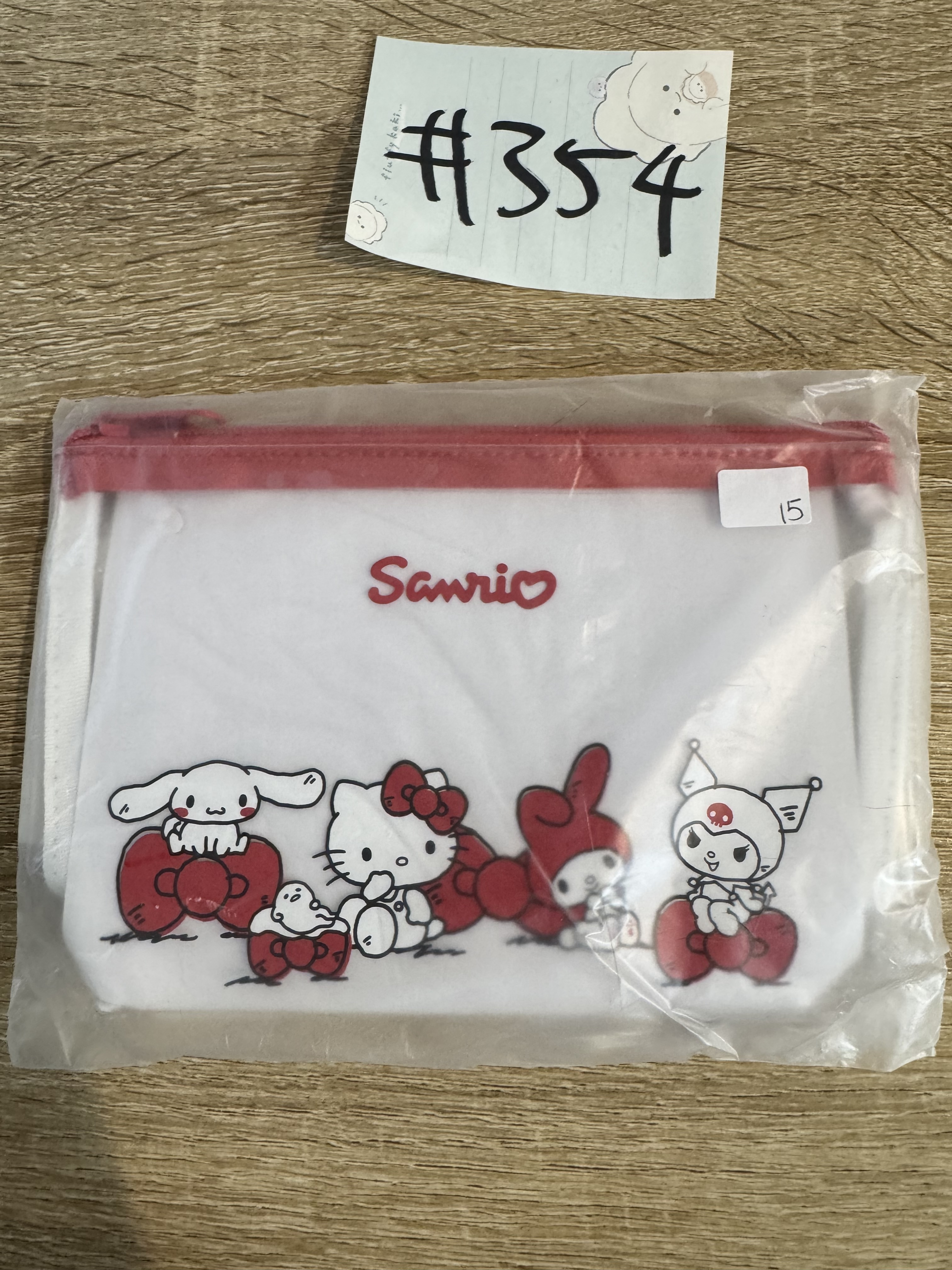 Sanrio 多人 收納袋#354