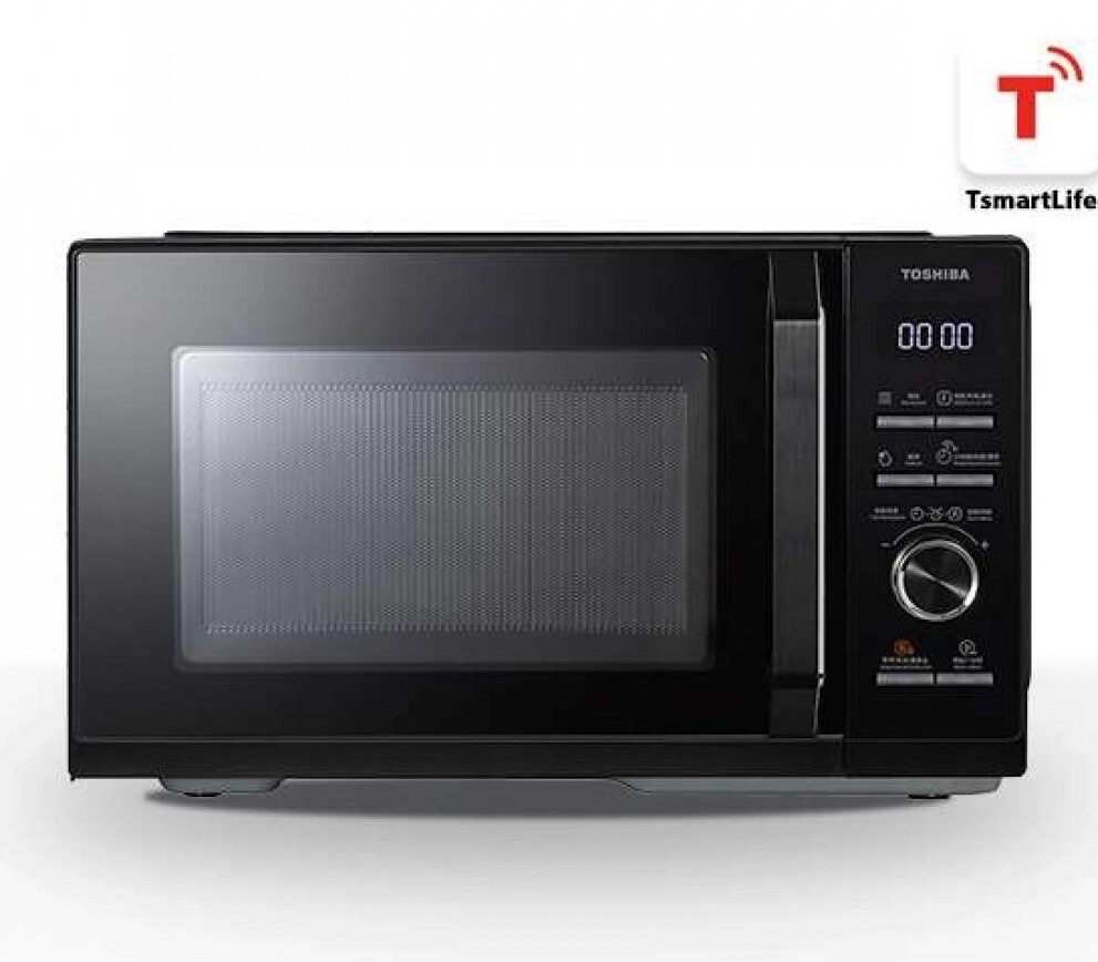 東芝 Toshiba     MW3-SAC24SE(BK)‧智能氣炸烤焗微波爐‧24公升‧香港行貨,原廠1年保養‧