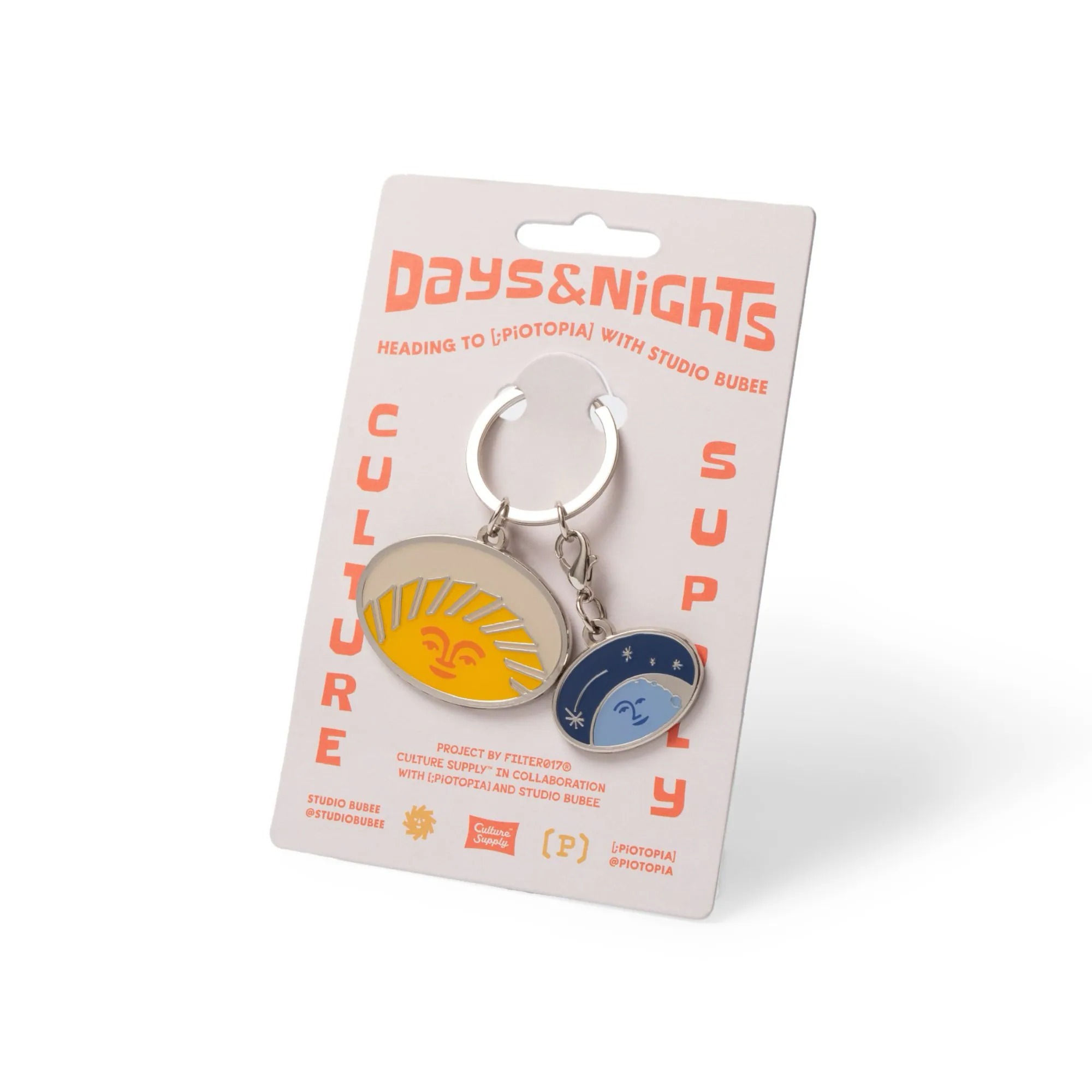 Filter017 Days and Nights 金屬鑰匙圈