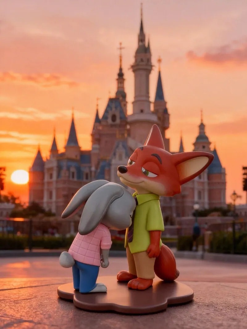 iSNEAKERS｜Disney 迪士尼 動物方城市2 ZOOTOPIA 2 最佳拍檔盲盒 尼克茱蒂公仔 6+1款隱藏版