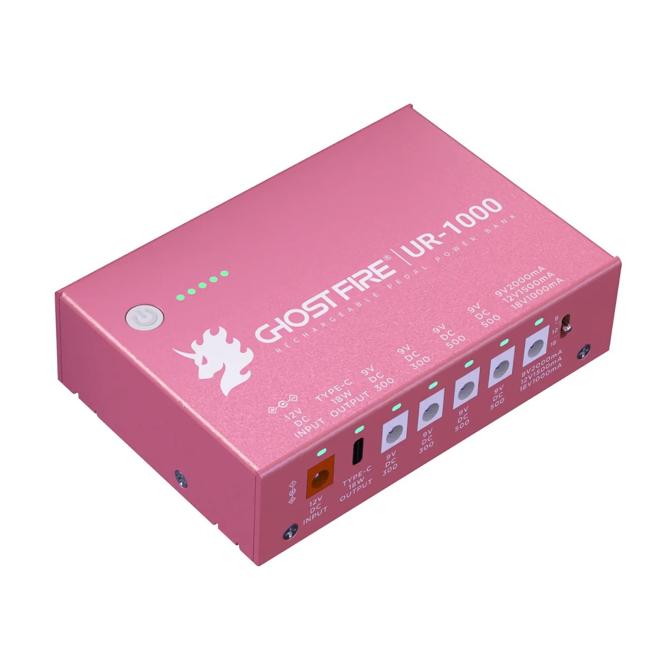 GHOST FIRE GHOST FIRE UR-1000 五路組 充電電供 TYPE-C — 三峽效果器｜YA! 玩音樂