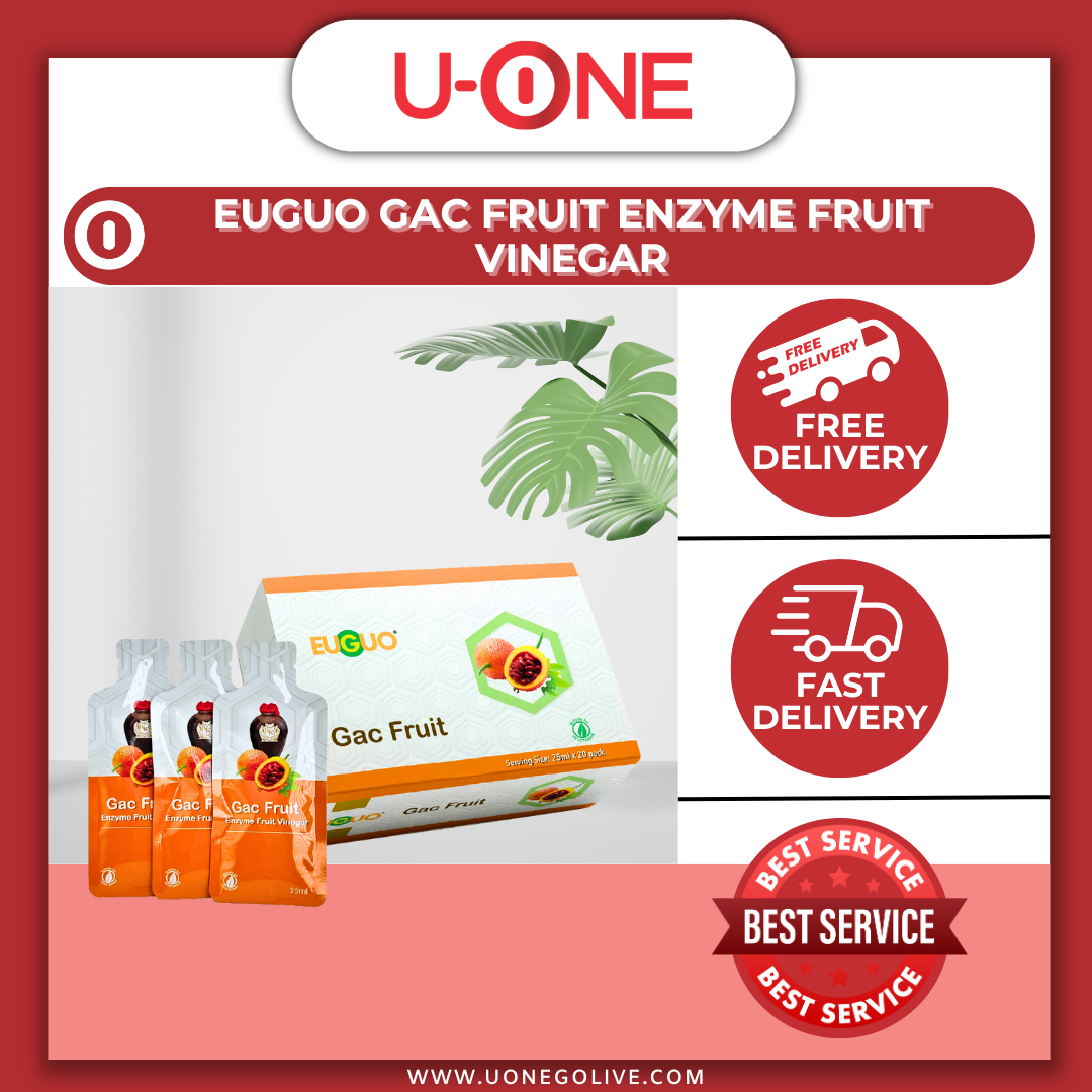 U-ONE| Malaysia | EuGuo | Gac Fruit Enzyme Fruit Vinegar | 25ml x 20Pck