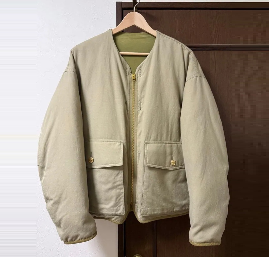 VISVIM 2025 A/W IRIS DOWN JKT (REVERSIBLE) - BEIGE PRE ORDER ITEM (預訂中)