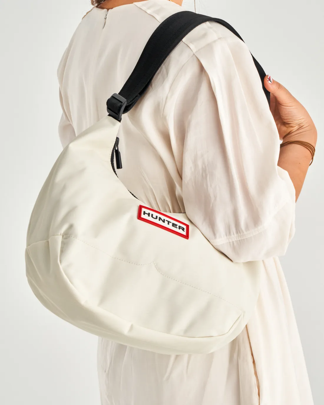 防水 Nylon Midi Hobo