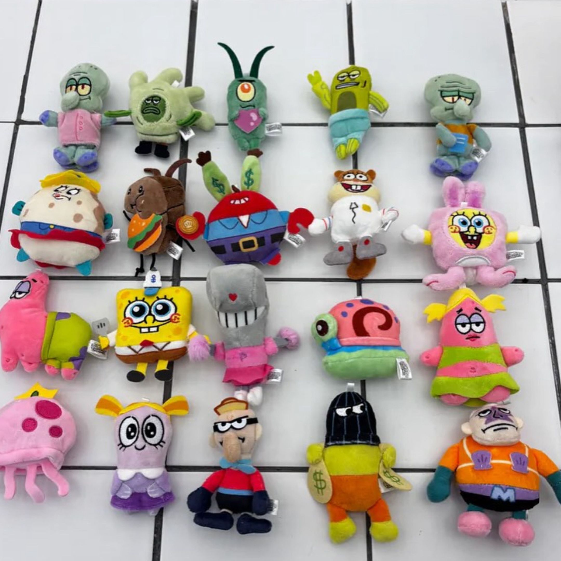 NICEDAY 配件 代購 海綿寶寶 比奇堡居民 吊飾 磁吸 磁鐵 擺件 盲盒 一中盒