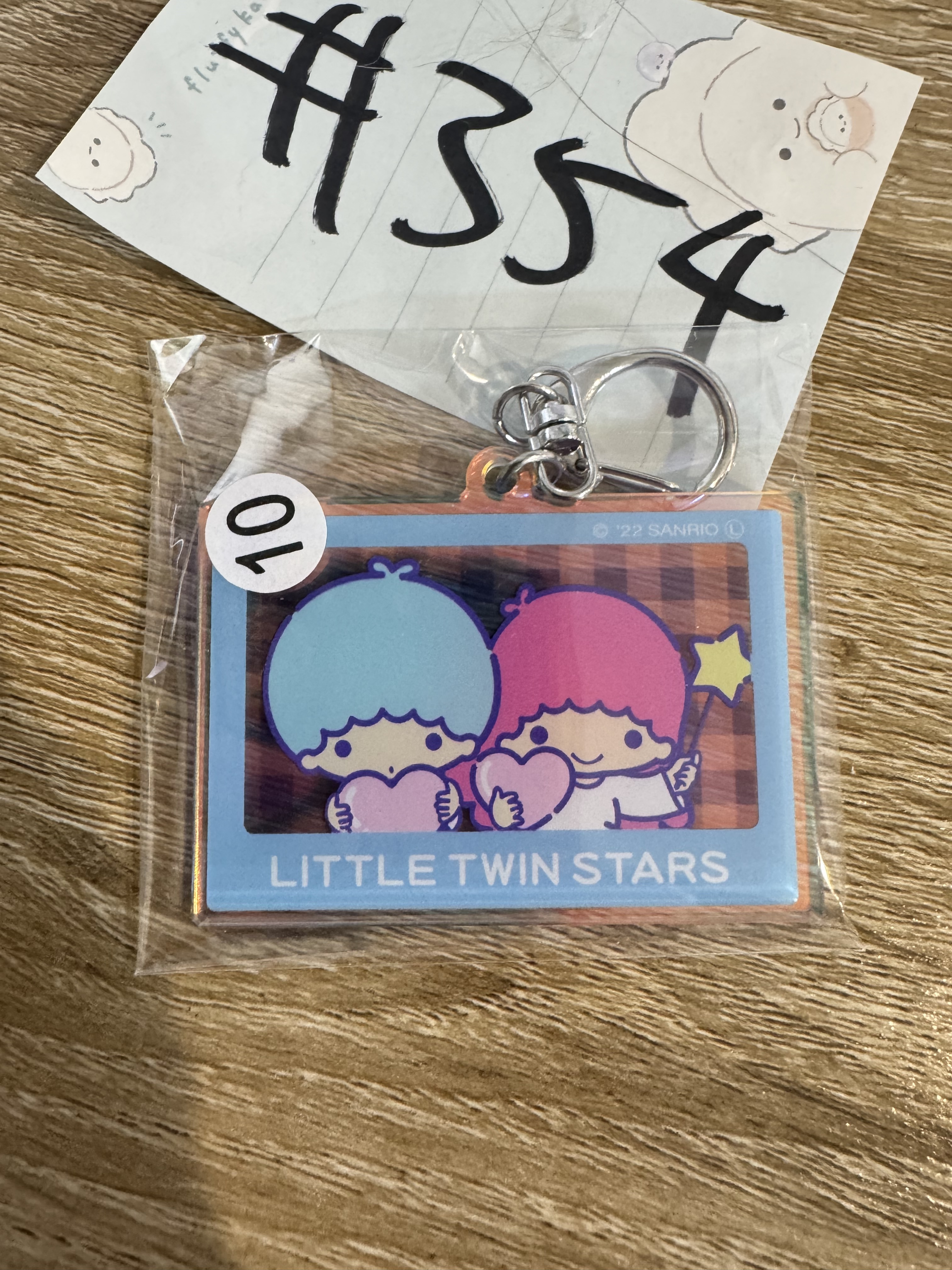 Sanrio LITTLE TWIN STARS 掛件#354