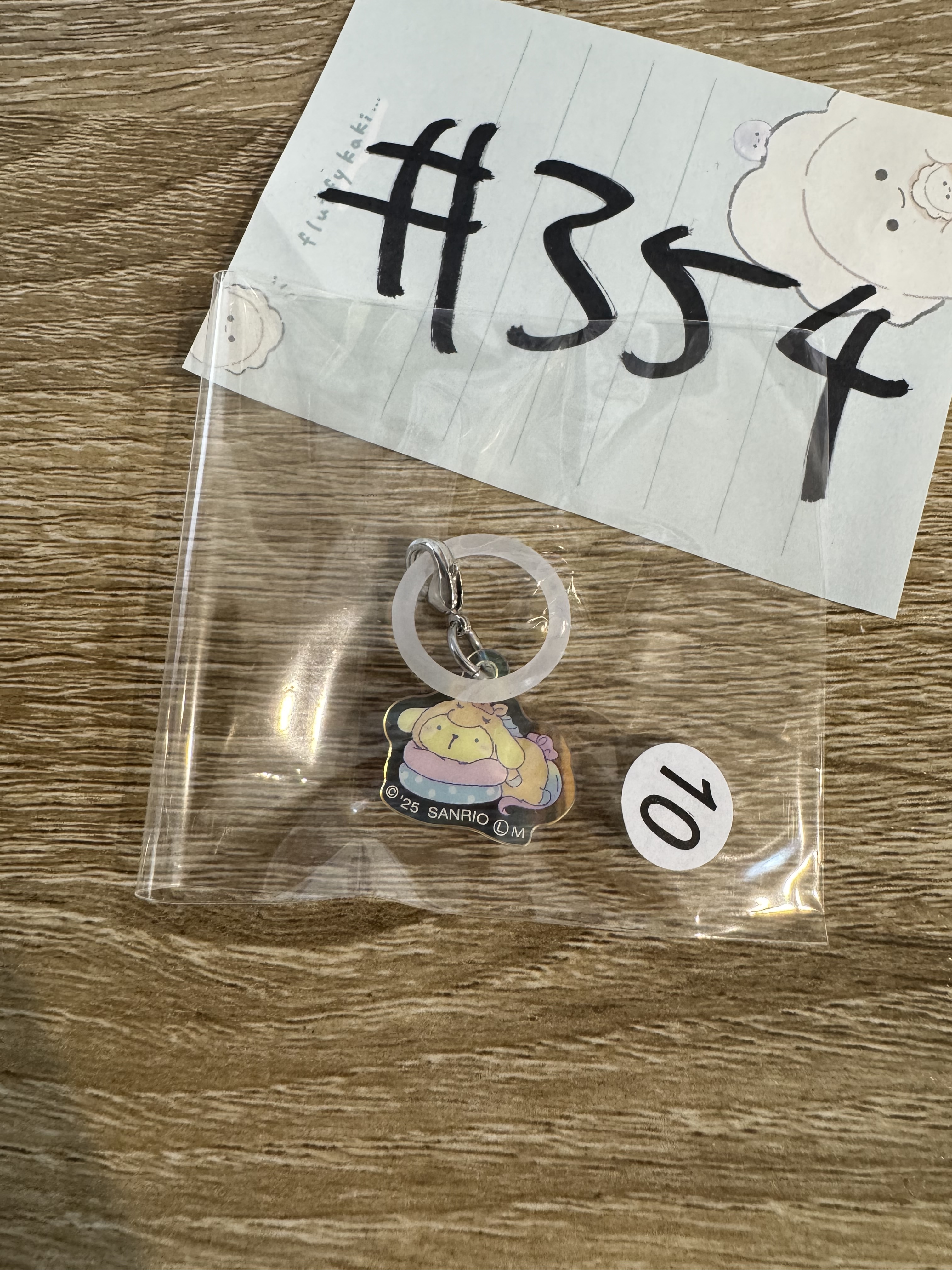 Sanrio 布甸狗 掛件#354