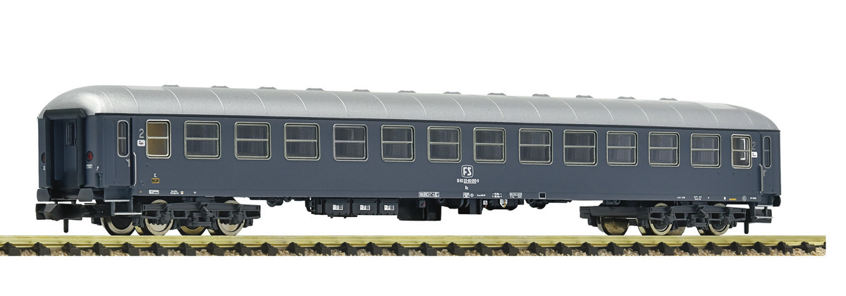 Fleischmann 863962 N Scale UIC-X express train coach, 2nd class, FS