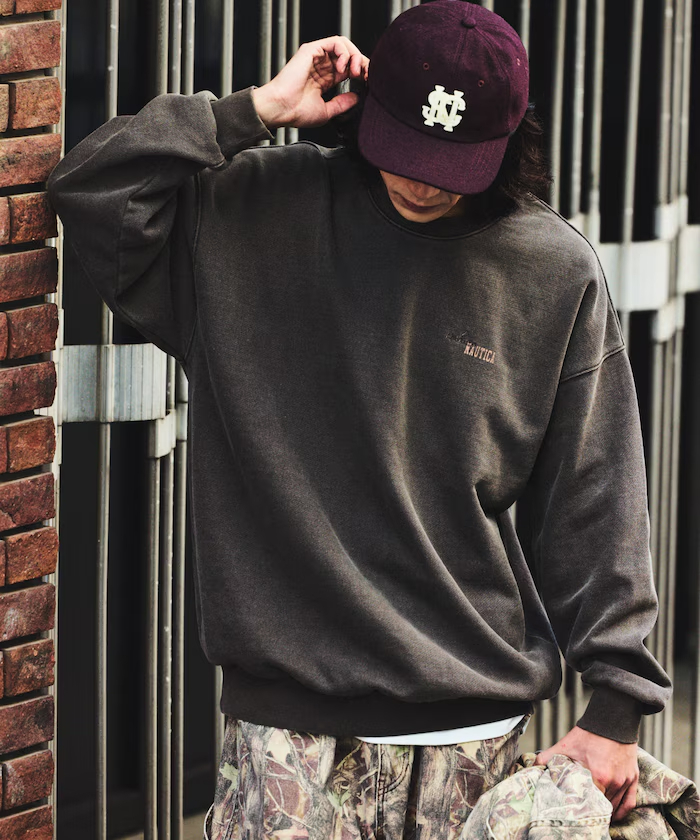 <預購>日本 NAUTICA 隱藏式LOGO水洗衛衣 (3colors)