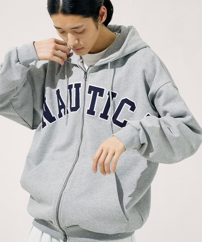 <預購>日本 NAUTICA Arch Logo棉質連帽衫 (3colors)