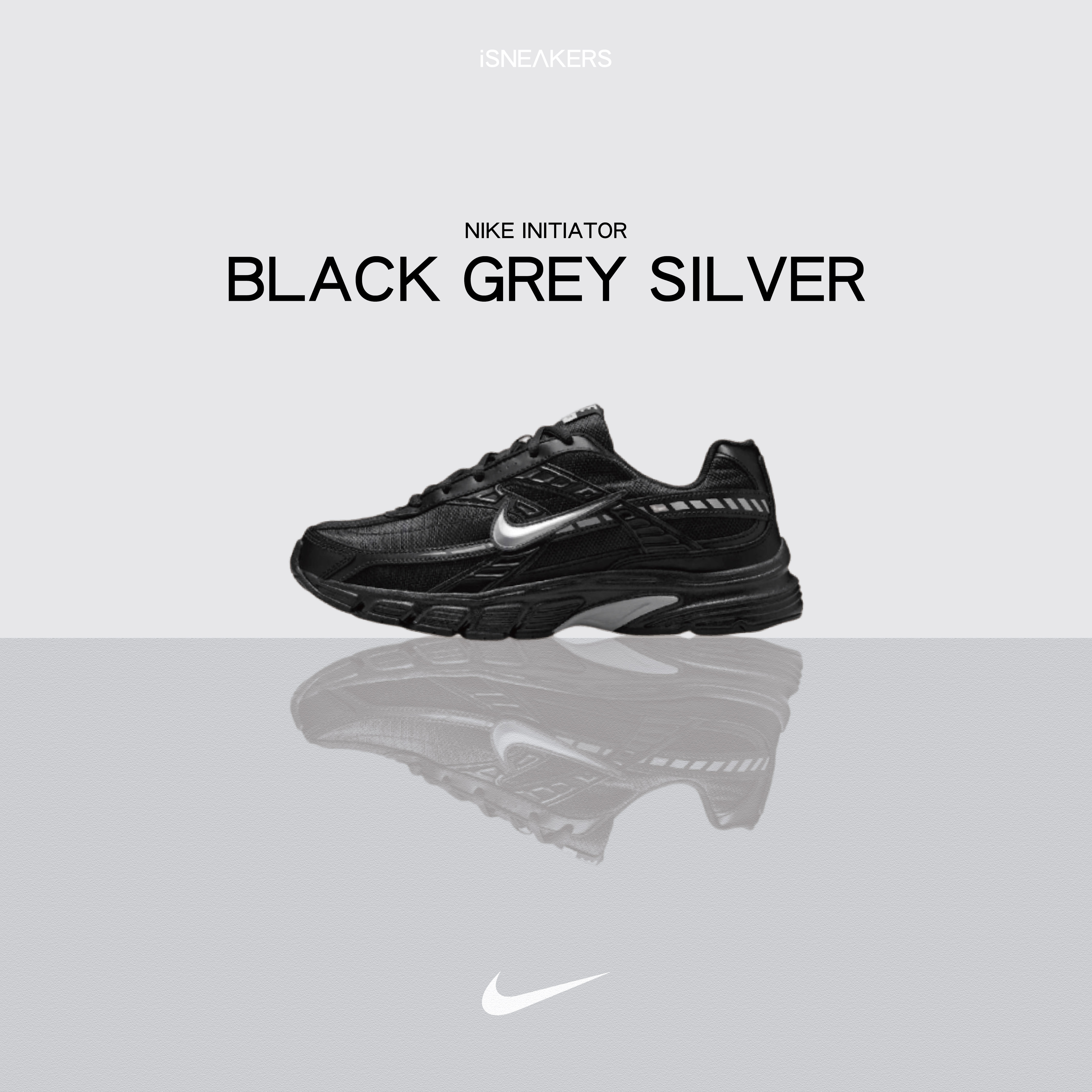iSNEAKERS｜Nike Initiator "Black Grey Silver" 黑銀 IB4595-001