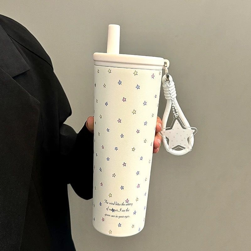 《12063》彩色小星星保溫杯/750ml