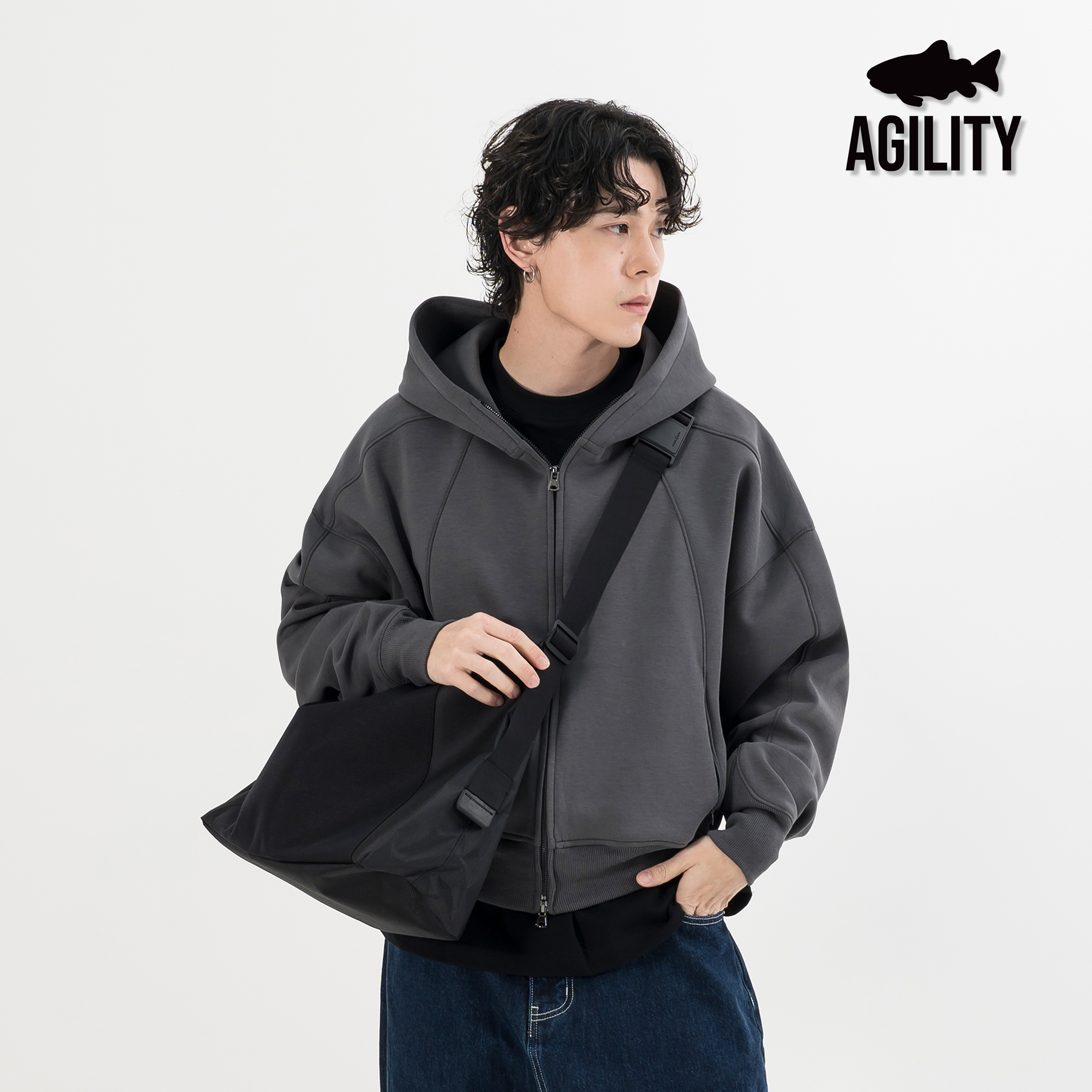 AGILITY X-Pac Cordura® Magnetic Hobo Bag 磁吸 側背包 [B-XB]