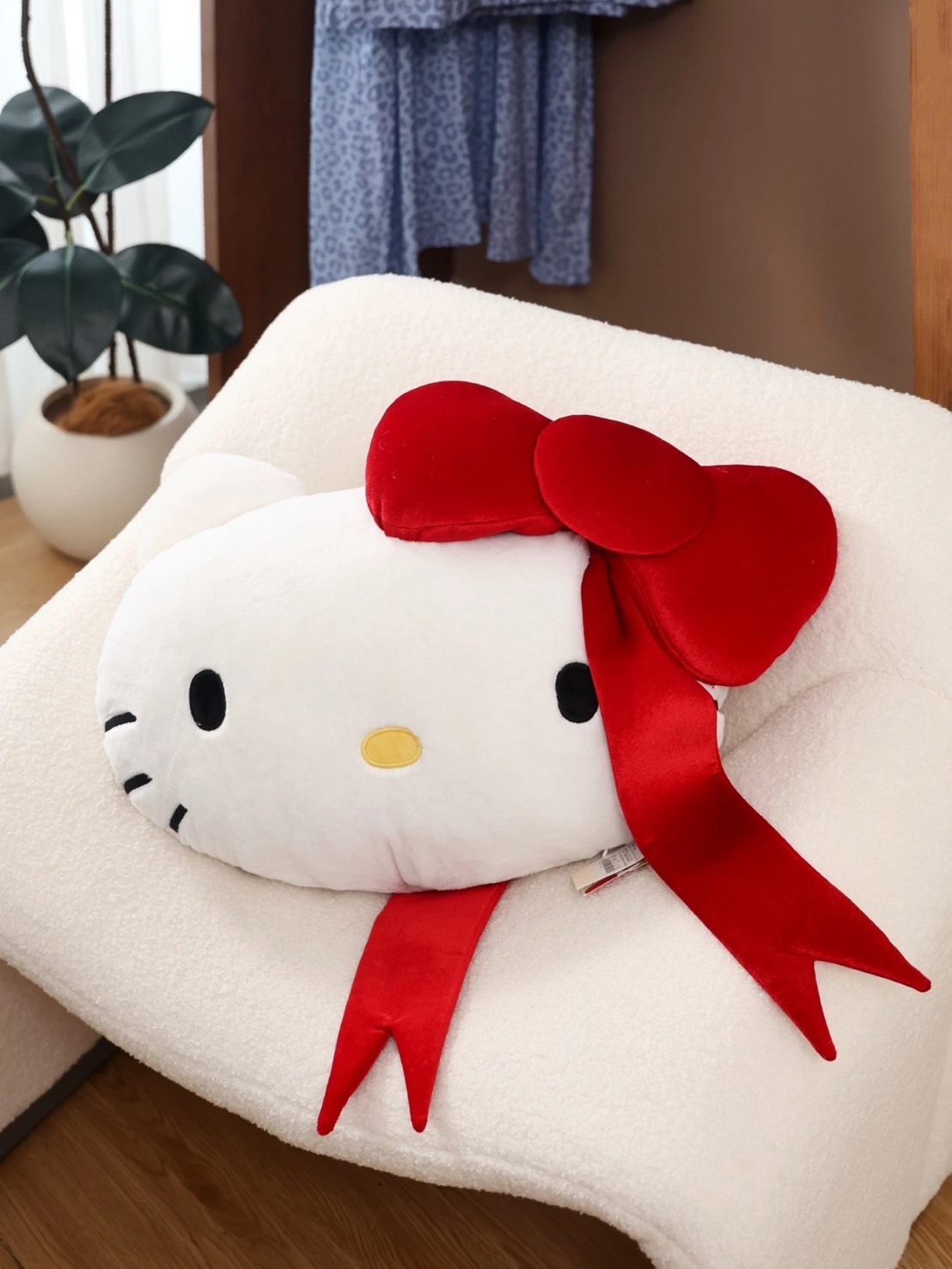 HELLO KITTY 聯名款 二合一 抱枕 毯子