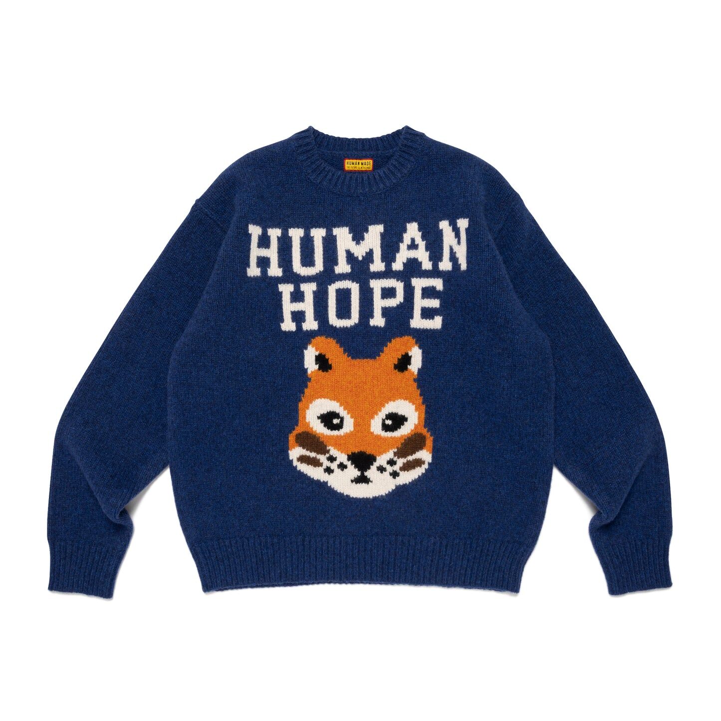2025AW HUMAN MADE HOPE LOW GAUGE KNIT BTS 聯名 松鼠 保暖 針織 毛衣 現貨 XX30CS003