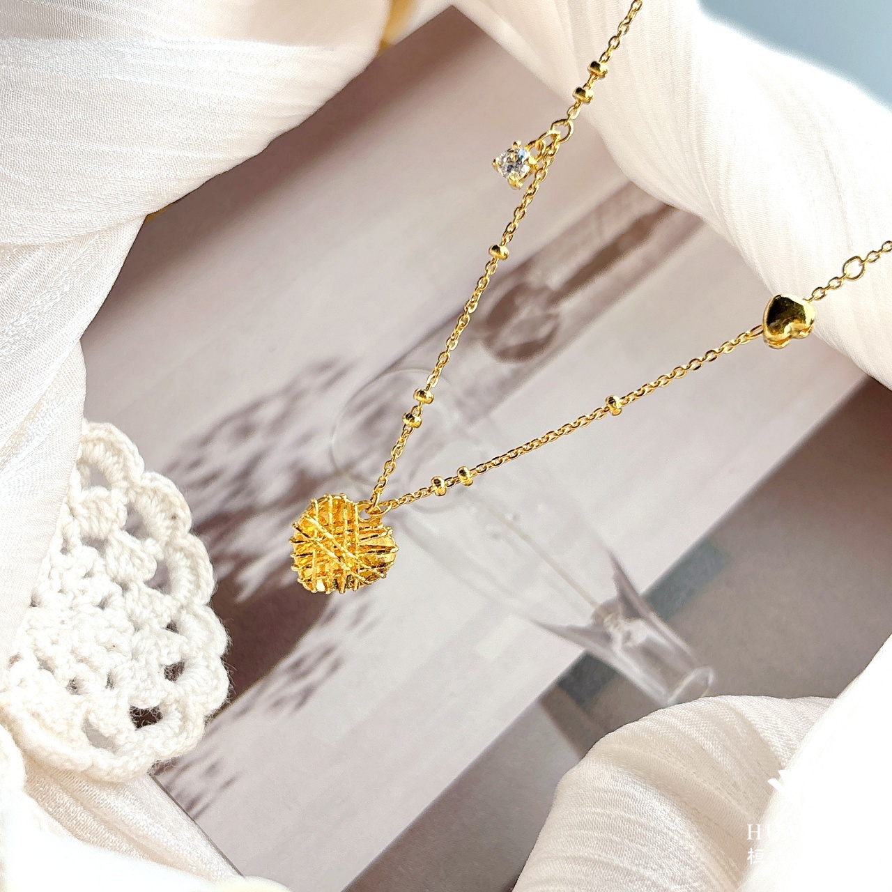 織愛(金絲) 黃金項鍊