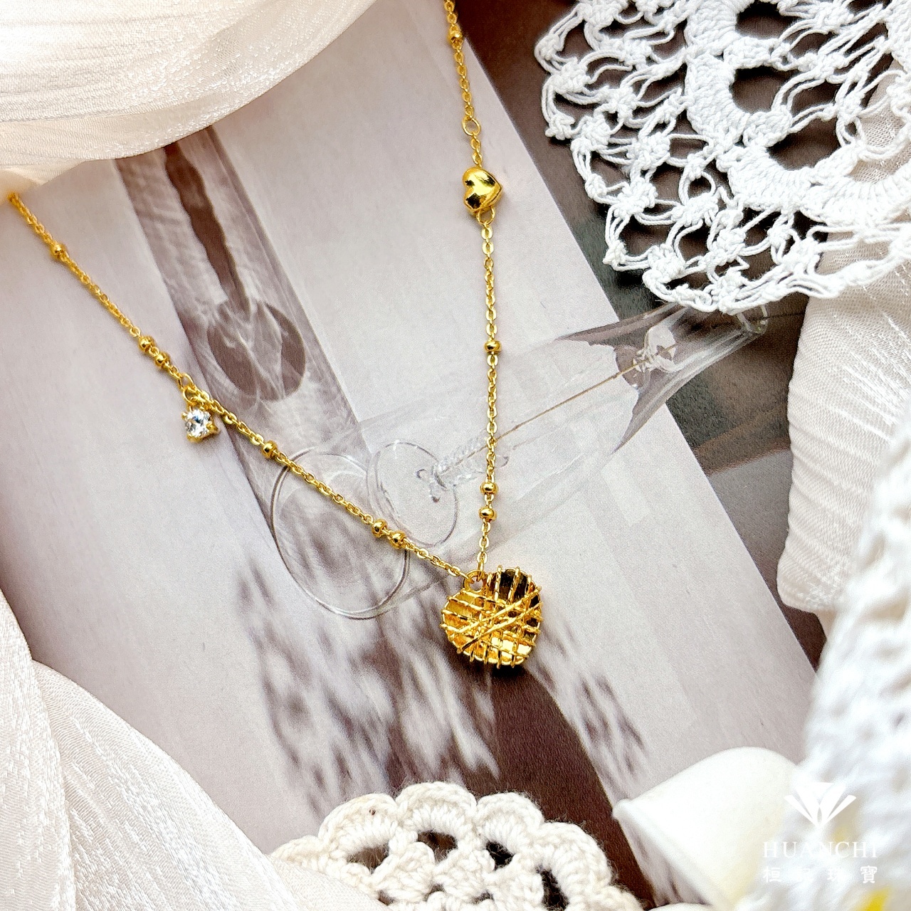 織愛(金絲) 黃金項鍊