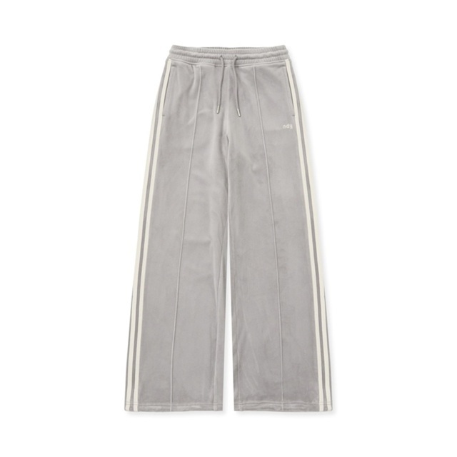 [K] NERDY W'S VELOUR TRACK PANTS 25FW_GRAY, PNEF25TP0819 (KN48)