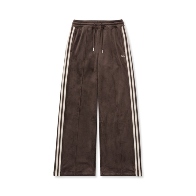[K] NERDY W'S VELOUR TRACK PANTS 25FW_BROWN, PNEF25TP0841 (KN49)