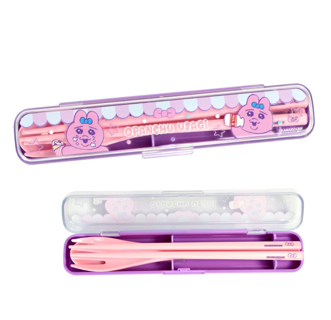 褲褲兔 底褲兔| 餐具套裝 (叉+匙+筷)