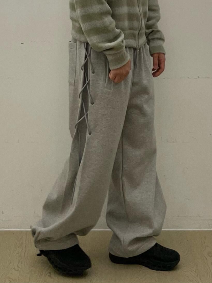 淨色可束腳運動褲 EASY-097P