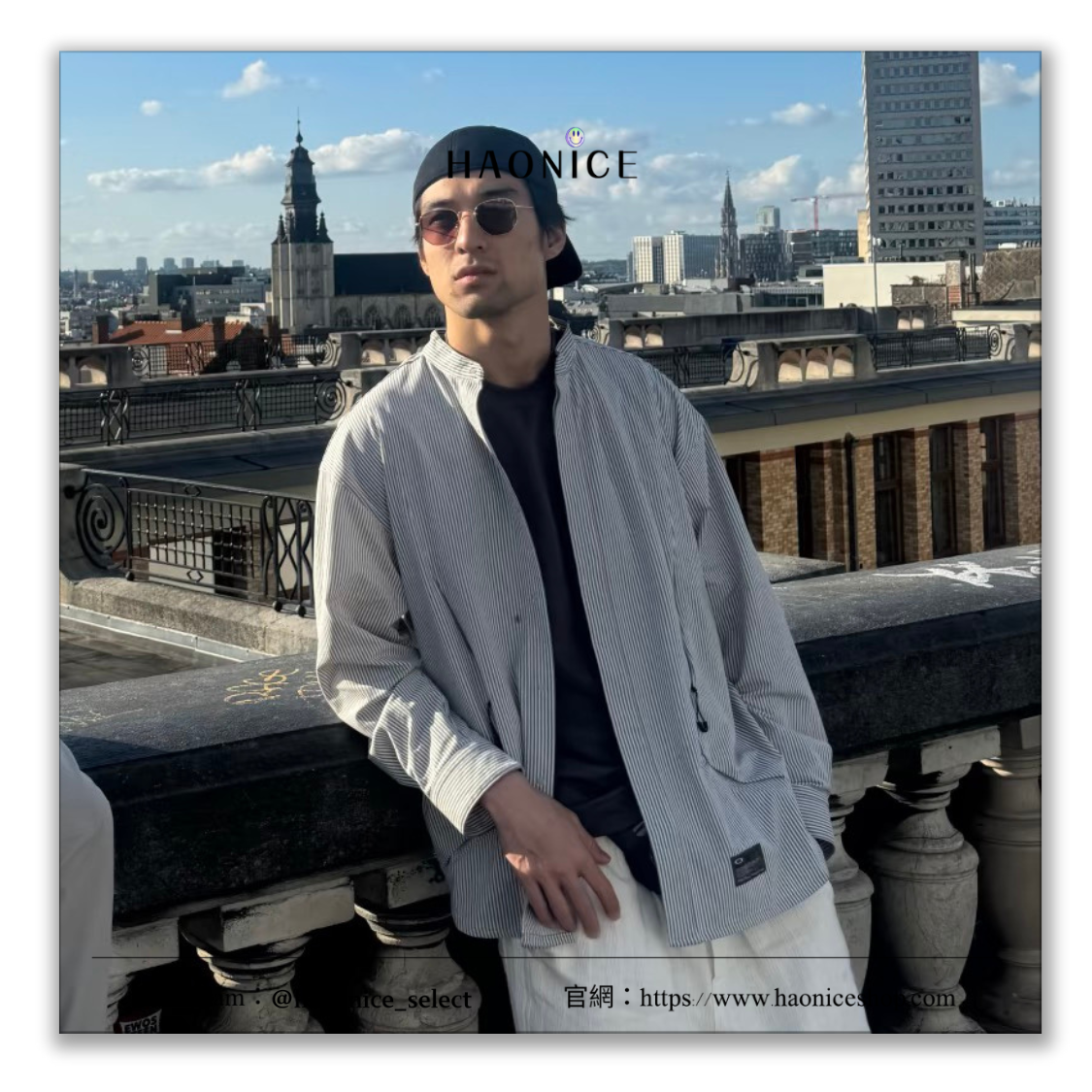 【HAO NICE】100%正品 Oakley🔥 美國潮牌🇺🇸 日系立領 復古條紋 機能 襯衫 長袖 速乾