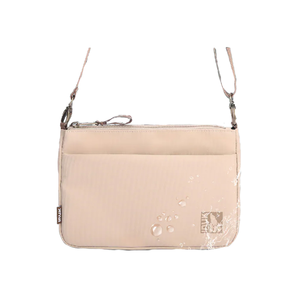 【INUK】全境防水 | LONG WALLET_PLUS 奶茶色| 加大版觸屏手機包