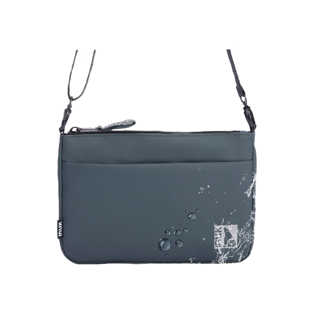 【INUK】全境防水 | LONG WALLET_PLUS 森林綠| 加大版觸屏手機包