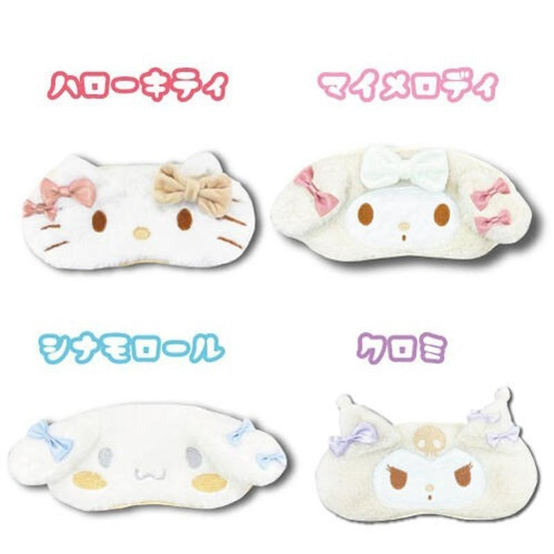 日本 Sanrio 白金造型 面形款眼罩