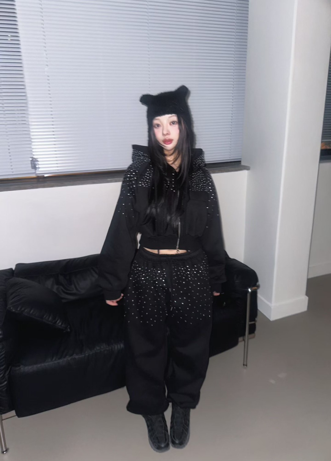 水鑽外套 長褲(分售)