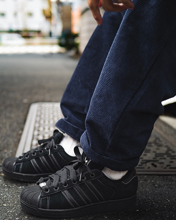 CORDUROY PANTS - NAVY