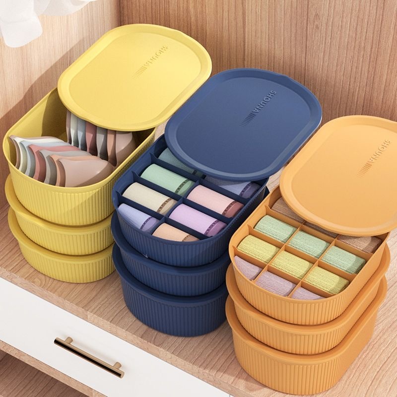 新年预购  内衣内裤袜子收纳盒 1套3个