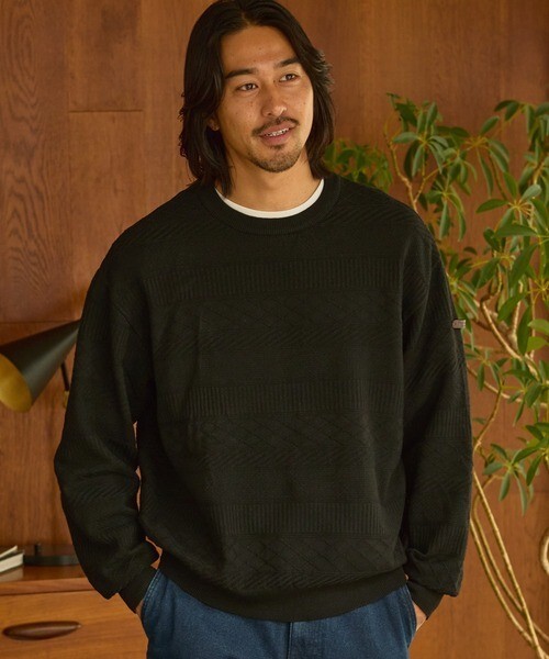 "代購" 25AW THE CRAFT CREW PRODUCTS 針織毛衣 菱格紋 線條