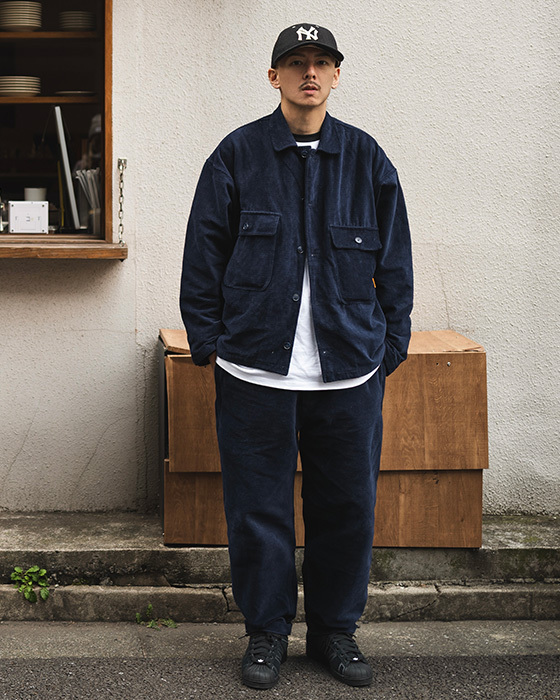 CORDUROY SET - NAVY （整套）