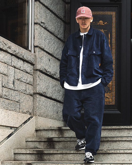 CORDUROY SET - NAVY （整套）