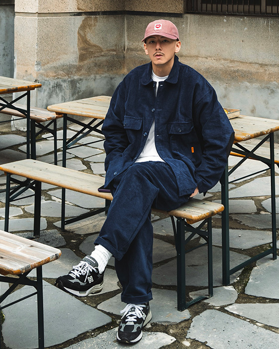 CORDUROY SET - NAVY （整套）